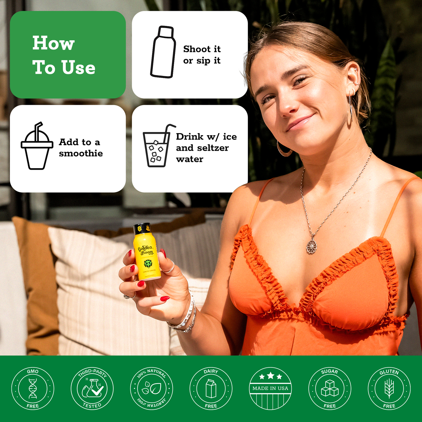 Golden Boom™ - Lemon Ginger